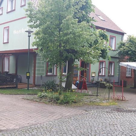 Gasthof Alte Fischerhuette Altfriesack Buitenkant foto