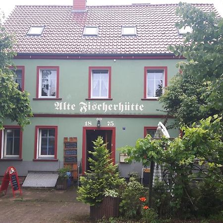 Gasthof Alte Fischerhuette Altfriesack Buitenkant foto