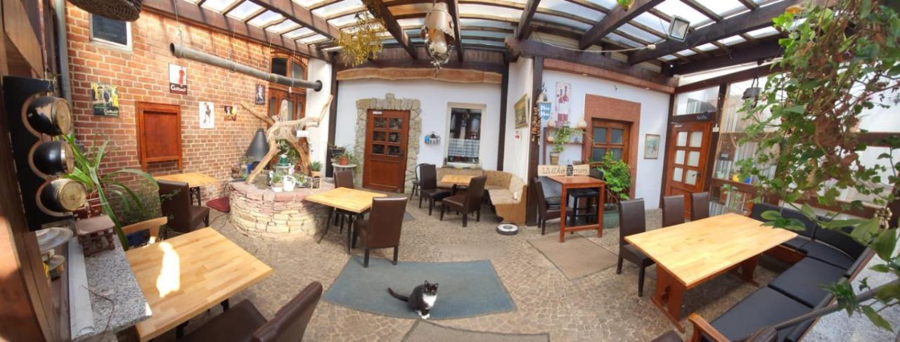 Gasthof Alte Fischerhuette Altfriesack Buitenkant foto