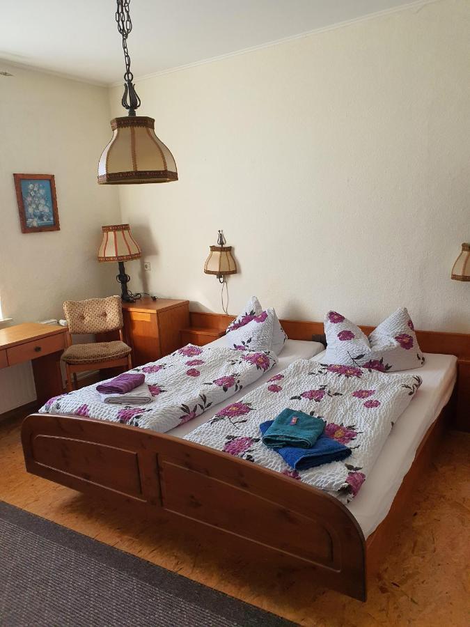 Gasthof Alte Fischerhuette Altfriesack Buitenkant foto