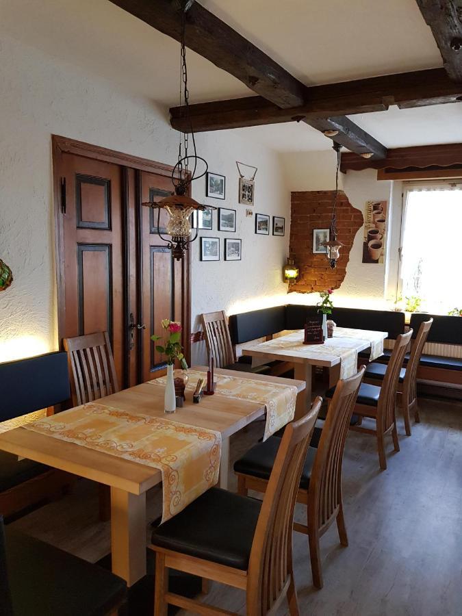 Gasthof Alte Fischerhuette Altfriesack Buitenkant foto