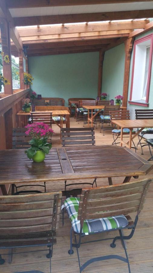 Gasthof Alte Fischerhuette Altfriesack Buitenkant foto