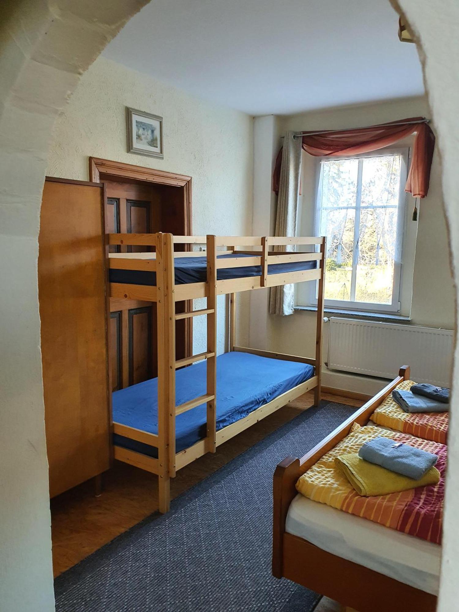 Gasthof Alte Fischerhuette Altfriesack Kamer foto